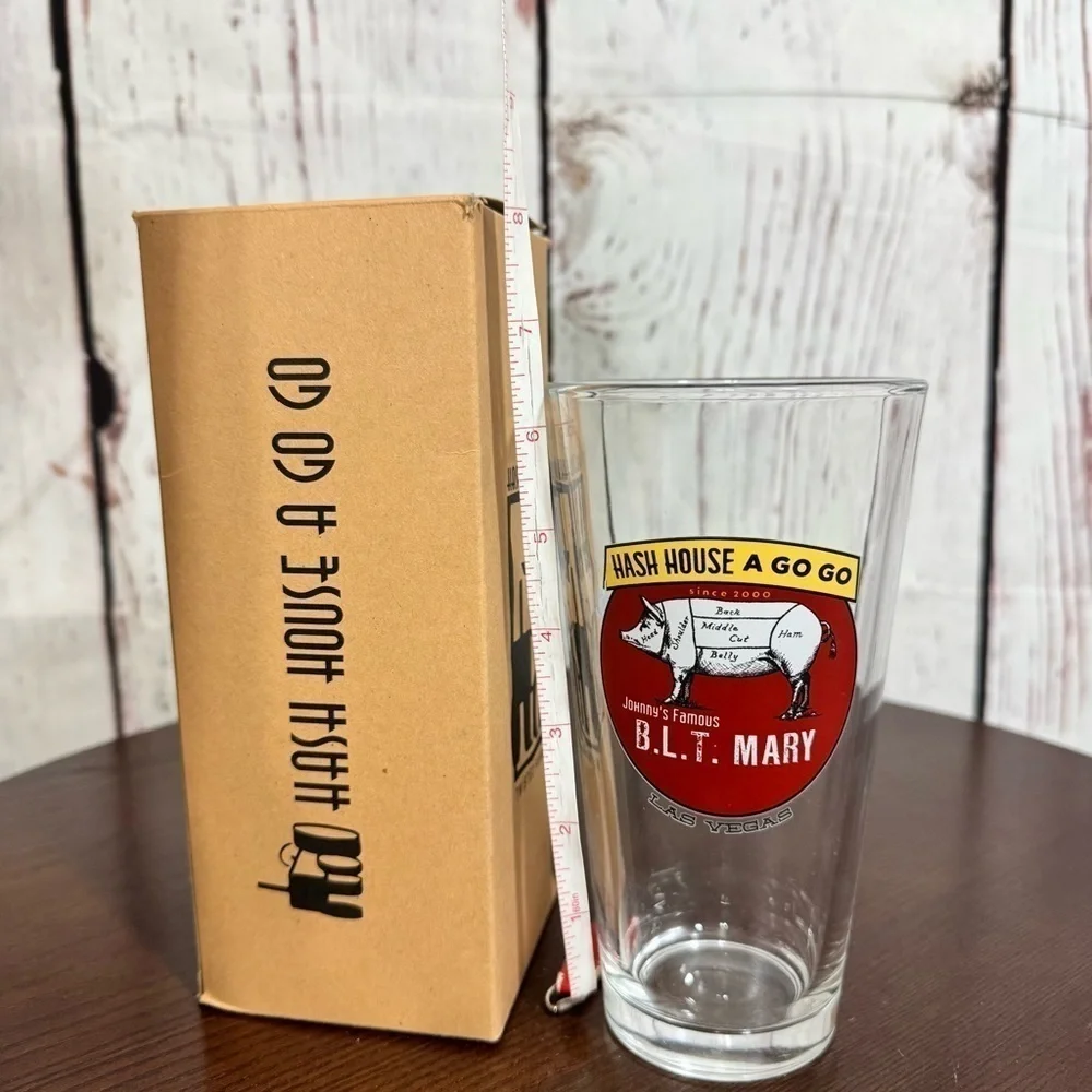 HASH HOUSE A GO GO LAS VEGAS souvenir glass